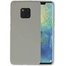 BAOHU BackCover Hoesje Color Telefoonhoesje Huawei Mate 20 Pro - Grijs