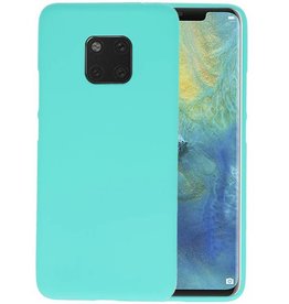 BAOHU BackCover Hoesje Color Telefoonhoesje Huawei Mate 20 Pro - Turquoise