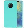 BAOHU BackCover Hoesje Color Telefoonhoesje Huawei Mate 20 Pro - Turquoise