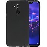 BackCover Hoesje Color Telefoonhoesje Huawei Mate 20 Lite - Zwart