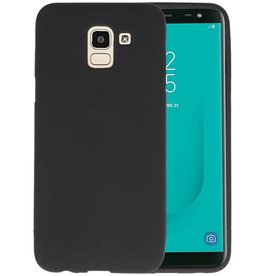 BAOHU BackCover Hoesje Color Telefoonhoesje Samsung Galaxy J6 - Zwart