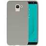BAOHU BackCover Hoesje Color Telefoonhoesje Samsung Galaxy J6 - Grijs