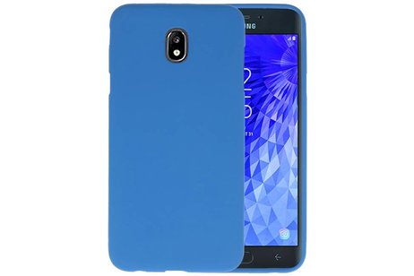 BackCover Hoesje Color Telefoonhoesje voor Samsung Galaxy J7 2018 - Navy