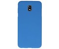 BackCover Hoesje Color Telefoonhoesje voor Samsung Galaxy J7 2018 - Navy