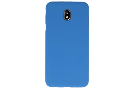 BackCover Hoesje Color Telefoonhoesje voor Samsung Galaxy J7 2018 - Navy