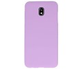 BackCover Hoesje Color Telefoonhoesje voor Samsung Galaxy J7 2018 - Paars