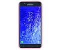BackCover Hoesje Color Telefoonhoesje voor Samsung Galaxy J7 2018 - Roze
