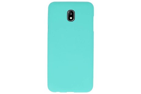 BackCover Hoesje Color Telefoonhoesje voor Samsung Galaxy J7 2018 - Turquoise