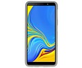BAOHU Hoesje Geschikt voor de Samsung Galaxy A7 2018 - Backcover Color Telefoonhoesje - Grijs