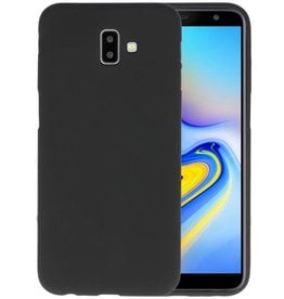 BAOHU BackCover Hoesje Color Telefoonhoesje Samsung Galaxy J6 Plus - Zwart