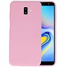 BAOHU BackCover Hoesje Color Telefoonhoesje Samsung Galaxy J6 Plus - Roze