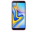 BAOHU Hoesje Geschikt voor de Samsung Galaxy J6 Plus - Backcover Color Telefoonhoesje - Roze