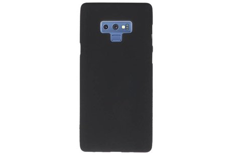 BAOHU Hoesje Geschikt voor de Samsung Galaxy Note 9 - Backcover Color Telefoonhoesje - Zwart