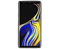 BAOHU Hoesje Geschikt voor de Samsung Galaxy Note 9 - Backcover Color Telefoonhoesje - Zwart