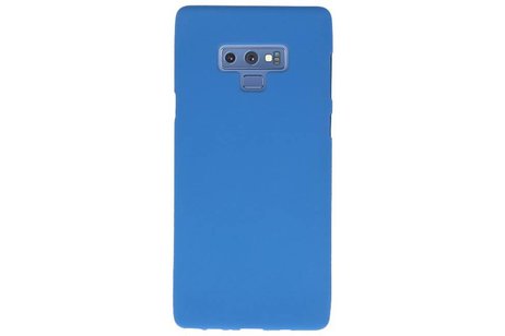 BackCover Hoesje Color Telefoonhoesje voor Samsung Galaxy Note 9 - Navy