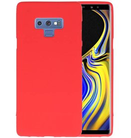BackCover Hoesje Color Telefoonhoesje Samsung Galaxy Note 9 - Rood