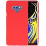 BAOHU BackCover Hoesje Color Telefoonhoesje Samsung Galaxy Note 9 - Rood