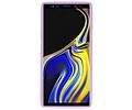 BAOHU Hoesje Geschikt voor de Samsung Galaxy Note 9 - Backcover Color Telefoonhoesje - Paars