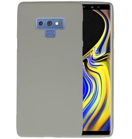 BackCover Hoesje Color Telefoonhoesje Samsung Galaxy Note 9 - Grijs