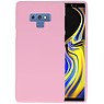 BAOHU BackCover Hoesje Color Telefoonhoesje Samsung Galaxy Note 9 - Roze