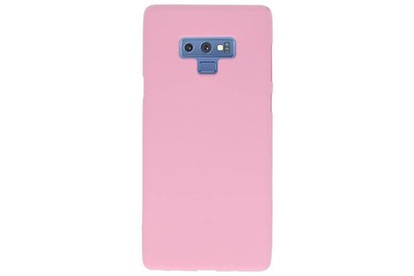 BackCover Hoesje Color Telefoonhoesje voor Samsung Galaxy Note 9 - Roze