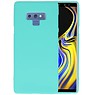 BackCover Hoesje Color Telefoonhoesje Samsung Galaxy Note 9 - Turquoise