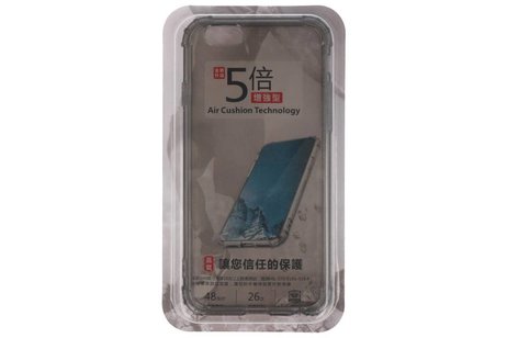 BAOHU Schokbestendig Back Cover Hoesje - Shockproof Telefoonhoesje -  Geschikt voor iPhone 6 - Grijs
