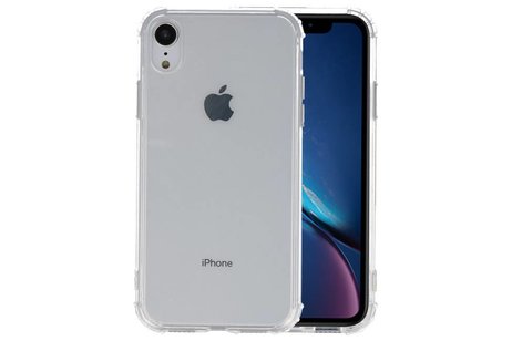 BAOHU Schokbestendig Back Cover Hoesje - Shockproof Telefoonhoesje -  Geschikt voor iPhone XR - Transparant