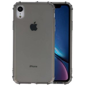 BAOHU Schokbestendig Back Cover Hoesje - Shockproof Telefoonhoesje -  Geschikt voor iPhone XR - Grijs