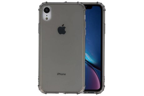 Schokbestendig Back Cover Hoesje - Shockproof Telefoonhoesje -  Geschikt voor iPhone XR - Grijs