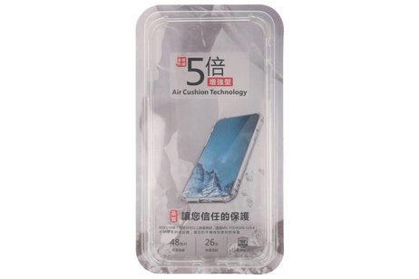 BAOHU Schokbestendig Back Cover Hoesje - Shockproof Telefoonhoesje -  Geschikt voor iPhone XS Max - Transparant