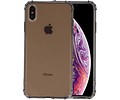 Schokbestendig Back Cover Hoesje - Shockproof Telefoonhoesje -  Geschikt voor iPhone XS Max - Grijs