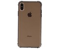 Schokbestendig Back Cover Hoesje - Shockproof Telefoonhoesje -  Geschikt voor iPhone XS Max - Grijs