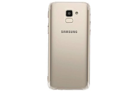 BAOHU Schokbestendig transparant TPU hoesje - Geschikt voor Samsung Galaxy J6