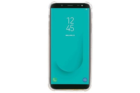 BAOHU Schokbestendig transparant TPU hoesje - Geschikt voor Samsung Galaxy J6