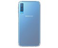 BAOHU Schokbestendig Back Cover Hoesje - Shockproof Telefoonhoesje -  Geschikt voor  Samsung Galaxy A7 2018 - Transparant