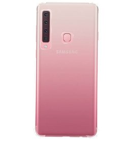BAOHU Schokbestendig Back Cover Hoesje Samsung Galaxy A9 2018 Transparant