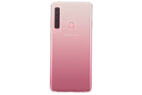 Schokbestendig Back Cover Hoesje - Shockproof Telefoonhoesje -  Geschikt voor  Samsung Galaxy A9 2018 - Transparant