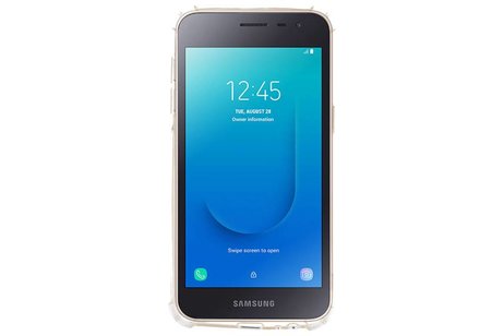 BAOHU Schokbestendig transparant TPU hoesje - Geschikt voor Samsung Galaxy J2 Core
