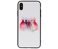 Print Hardcase voor iPhone XS Max Dress