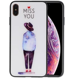 BAOHU Print Hardcase iPhone XS Max Miss You