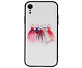 BAOHU Print Hardcase - Hoesje Geschikt voor iPhone XR Dress