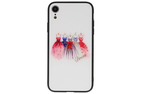 Print Hardcase voor iPhone XR Dress