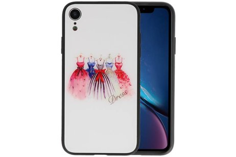 BAOHU Print Hardcase - Hoesje Geschikt voor iPhone XR Dress