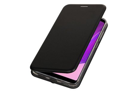 Slim Folio Case - Book Case Telefoonhoesje - Folio Flip Hoesje - Geschikt voor Samsung Galaxy A9 2018 - Zwart