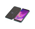 Slim Folio Case - Book Case Telefoonhoesje - Folio Flip Hoesje - Geschikt voor Samsung Galaxy A9 2018 - Blauw