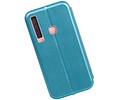 Slim Folio Case - Book Case Telefoonhoesje - Folio Flip Hoesje - Geschikt voor Samsung Galaxy A9 2018 - Blauw