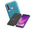 Slim Folio Case - Book Case Telefoonhoesje - Folio Flip Hoesje - Geschikt voor Samsung Galaxy A9 2018 - Blauw