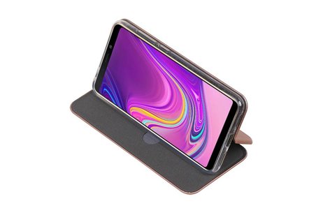 Slim Folio Case - Book Case Telefoonhoesje - Folio Flip Hoesje - Geschikt voor Samsung Galaxy A9 2018 - Roze