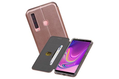 Slim Folio Case - Book Case Telefoonhoesje - Folio Flip Hoesje - Geschikt voor Samsung Galaxy A9 2018 - Roze